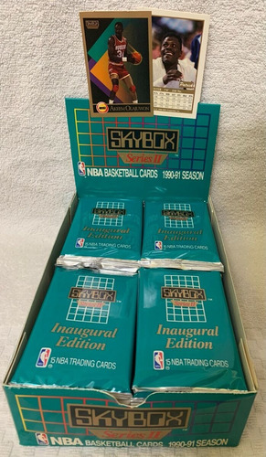 Skybox Nba 1990-1991 Sobres De 15 Cartas (serie 1 Y 2)