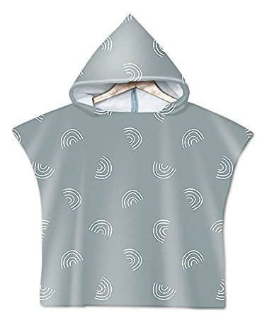 Toalla De Baño Tipo Poncho Con Capucha Baney | Cobertura Par