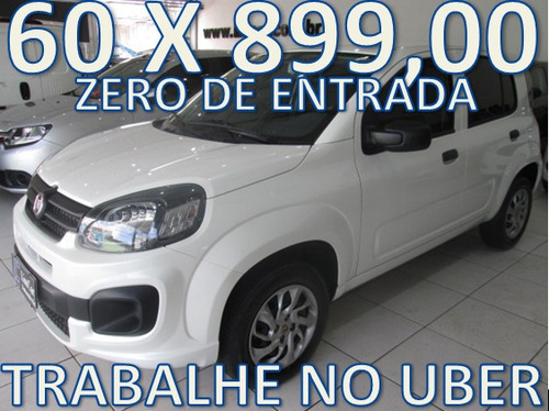 Fiat Uno Attractive Ano 2019 Unico Dono Zero De Entrada