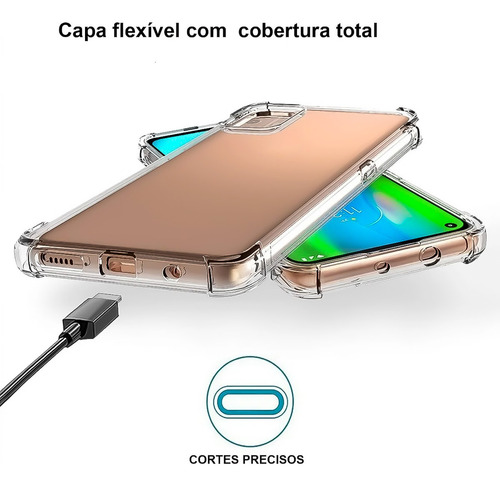 Capinha Premium Transparente iPhone Todos Os Modelos