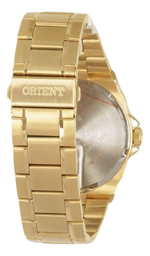 Relógio Orient Masculino Mgss1189 P1kx Dourado Preto