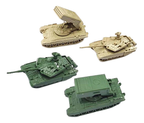 6 X 4x 1/144 Tanque Lanzacohetes Modelo Tanque Juego