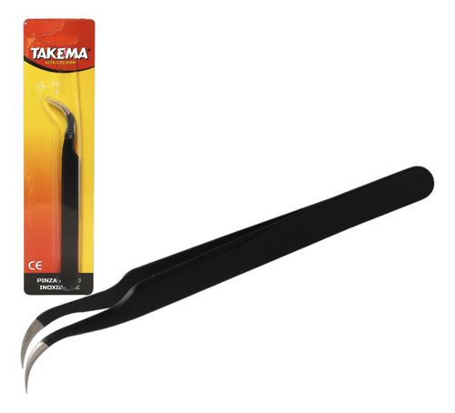 Pinza Antiestática Punta Curva Zd-156f Takema Mihaba