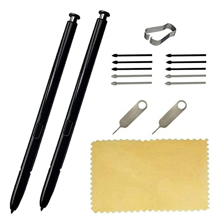 (2pcs / No Bluetooth) Note 10 Stylus Pen Repalcement S Pen P