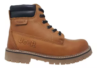 Botas Jeep Mujer Dama Trabajo Casquillo Miel Amarilla 10750