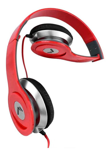Audífonos Diadema Mitzu Mh-5026rd Rojo Plegables End