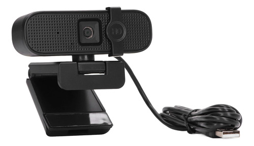 Micrófono Usb Webcam Pc, 2k Uhd, Gran Angular, Plug And Play