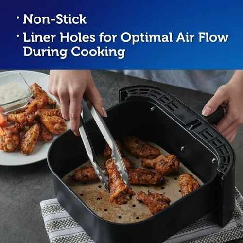 Reynolds Kitchens Unbleached Parchment Air Fryer 50 Liners