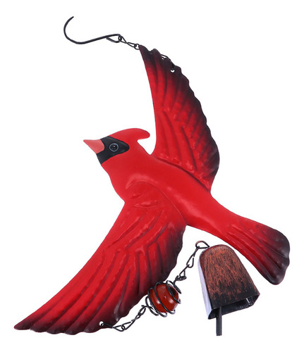 Carillón De Viento Con Forma De Pájaro, Adornos Para Exterio