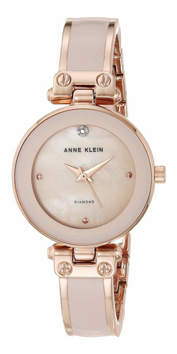 Reloj Mujer Anne Klein Ak-1980bmrg Cuarzo 28mm Pulso Oro