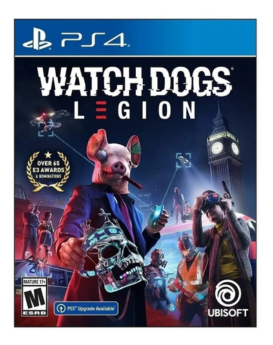 Imagen 1 de 5 de Watch Dogs: Legion Ps4 Físico Sellado Original Sevengamer