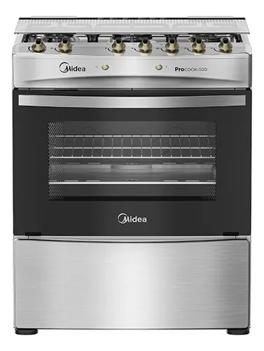 comprar Cocina 5 Quemadores Midea Gas Licuado Mcg-5qpi30ns