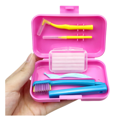 Set De Ortodoncia Con Cepillo De Dientes Portátil Oral Con I