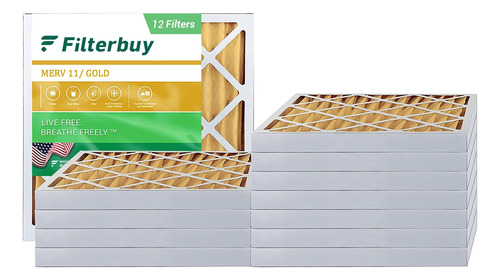 Filterbuy Xx Merv Filtro Aire Plisado Para Horno Ac 7z