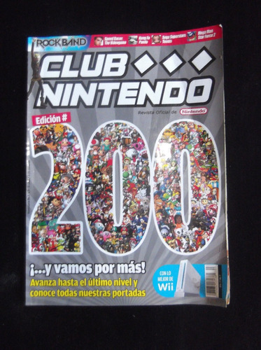 Vendo Revista Club Nintendo Edicion Especial No 200