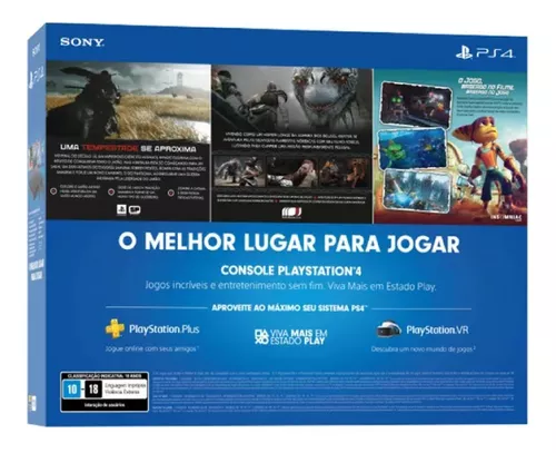 PlayStation 4 Mega Pack Family traz jogos para todas as idades