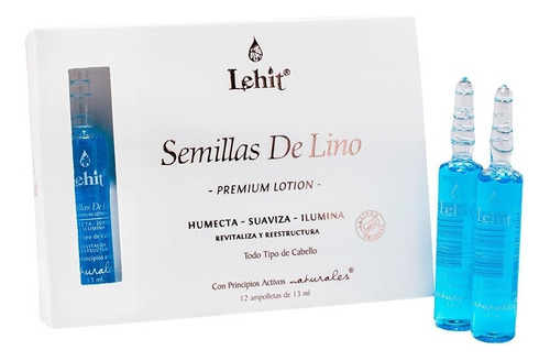 Lehit Semillas De Lino 12 Ampollas 13ml - mL