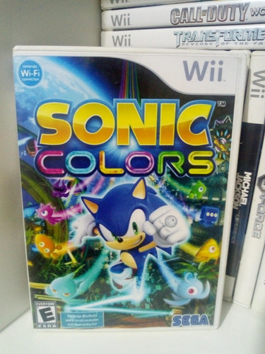 Juego Para Nintendo Wii Sonic Colors Wii Wiiu Wii U Sega