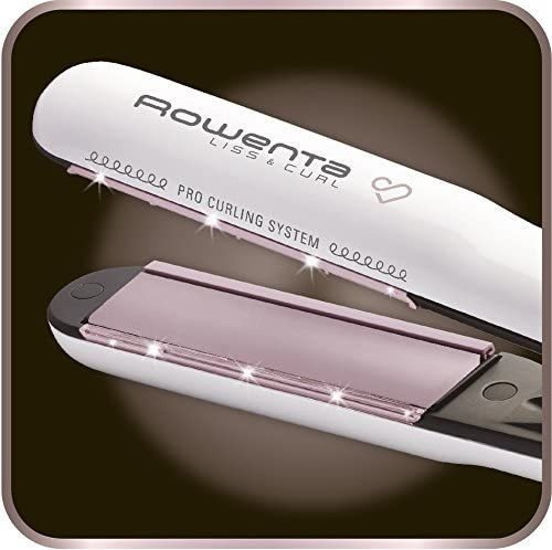 Plancha De Pelo Rowenta Premium Care Liss & Curl Sf7660f0