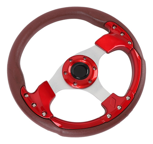 Volante Race Style De 13 Pulgadas, Universal, A Prueba De Go