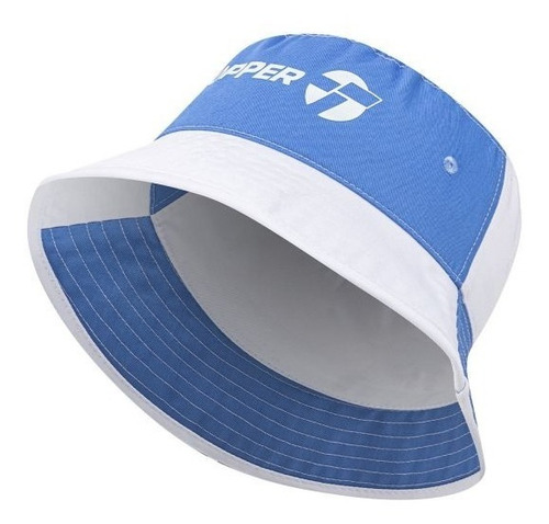 Gorro Topper Bucket Hat Wc 2022 Celeste Blanco