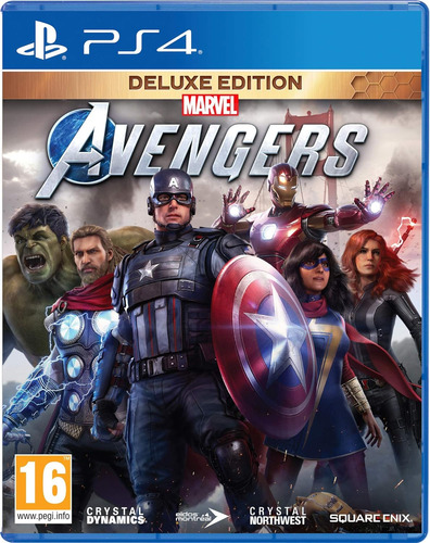 Marvel's Avengers Deluxe Edition (ps4) Playstation 4 Delu...