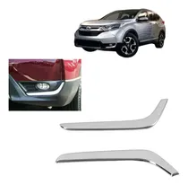 Comprar Par De Molduras Cromadas De Faros De Niebla Honda Crv Cr-v 2017 2018 2019 Accesorios