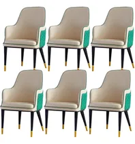 Comprar Rerom Juego De 6 Sillas De Cocina Y Comedor Modernas Patas