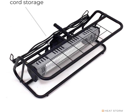 Heat Storm Hs-1500-trc Infrarrojos Espacio, Cable De 13 P...