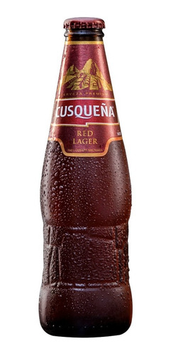 Imagen 1 de 2 de Pack X6u Cusqueña Red Lager Cerveza Roja 330 Ml Peruana