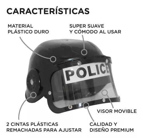 Party Store - Casco Infanteria Policia - Cotillon Disfraz