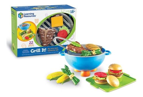 Juego De Cocina Infantil Parrilla Gourmet Sprouts