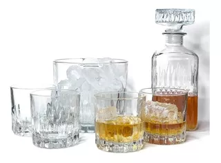 Juego De Bar Premium 7 Piezas Set Whisky Royal Leerdam