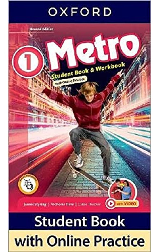 Libro Metro 1 Student Book With Online Practice Second Editi