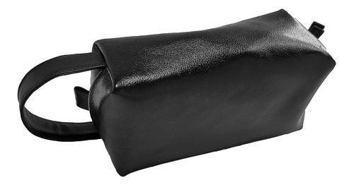 Imagem 3 de 5 de Necessaire 100% Couro Legitimo Forro Impermeável