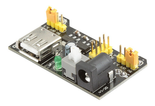 Módulo Fonte Ajustável Para Protoboard 3,3-5v Para Arduíno