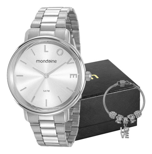 Relógio Mondaine Feminino 53761l0mkne3k1 Kit