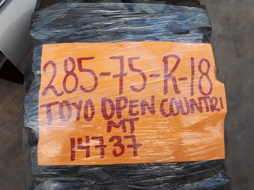 Llanta 285 75 R18 Toyo Open Country Mt Con Detalle 14737 (Usado)