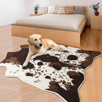 Comprar Acapet Alfombras Con Estampado De Vaca Alfombras De Piel De 