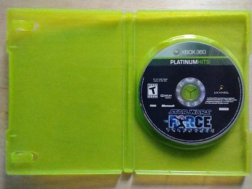 Star Wars The Force Unleashed Xbox360 (Usado)