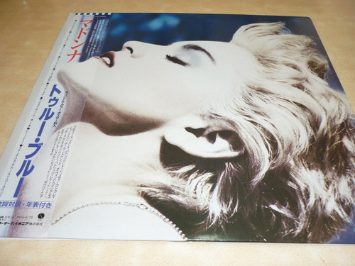 Madonna True Blue Vinilo Japon Nm Obi Insert  Jcd055