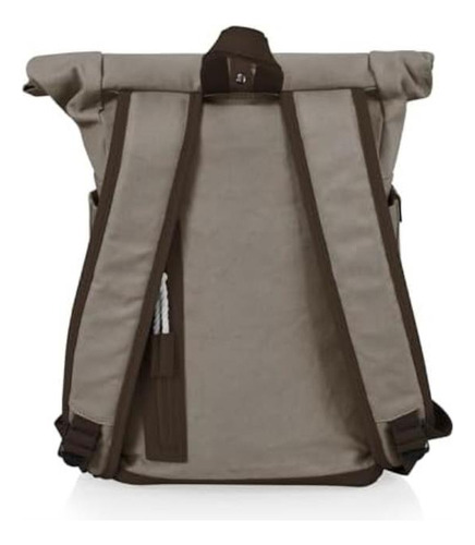 Picnic Time Carmel Roll Top Mochila Enfriadora, Bolsa De Lon