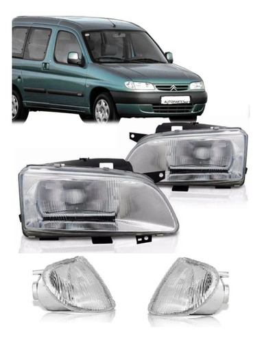 Opticas Y Giros Partner 2006 - 2009 / Berlingo 99 - 2009 X4