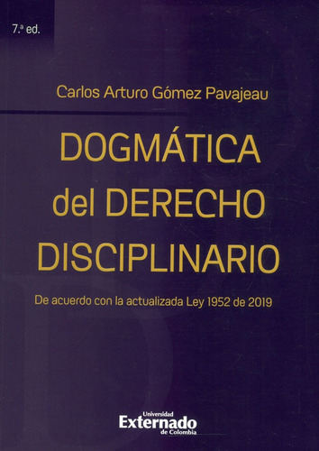 Dogmática Del Derecho Disciplinario