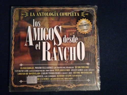 2 Cd's+dvd La Antología Completa Los Amigos Desde El Rancho 