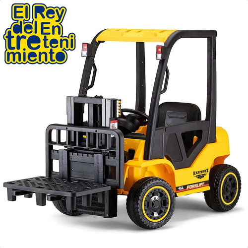 Imagen 5 de 7 de Auto A Batería Elevador Real Con Luz Música Usb El Rey