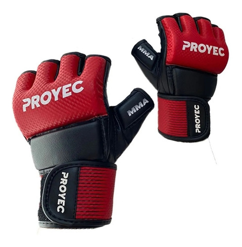 Guantes Mma Proyec Importado Grappling Vale Todo Ajustable