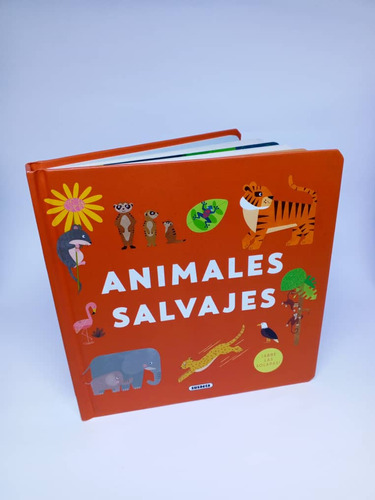 Libro De Animales Salvajes Para Niños 