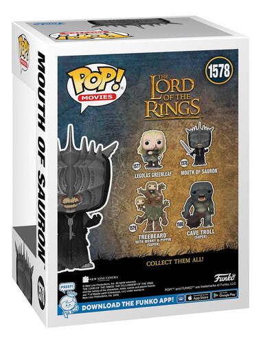 Funko Pop! Moviesthe Lord Of The Rings 1578 Mouth Of Sauron