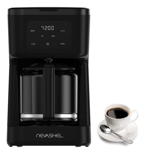 Cafetera De Goteo Programable Filtro Permanten Digital 12tzs